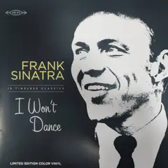 GRUPO LASER DISC - VINILO FRANK SINATRA I WONT DANCE 1LP