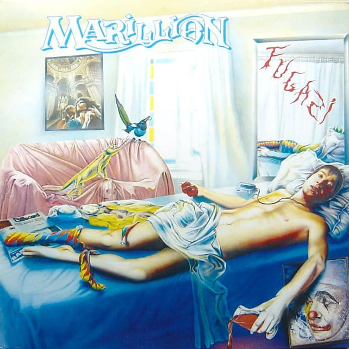 GRUPO LASER DISC - VINILO MARILLION FUGAZI 1LP