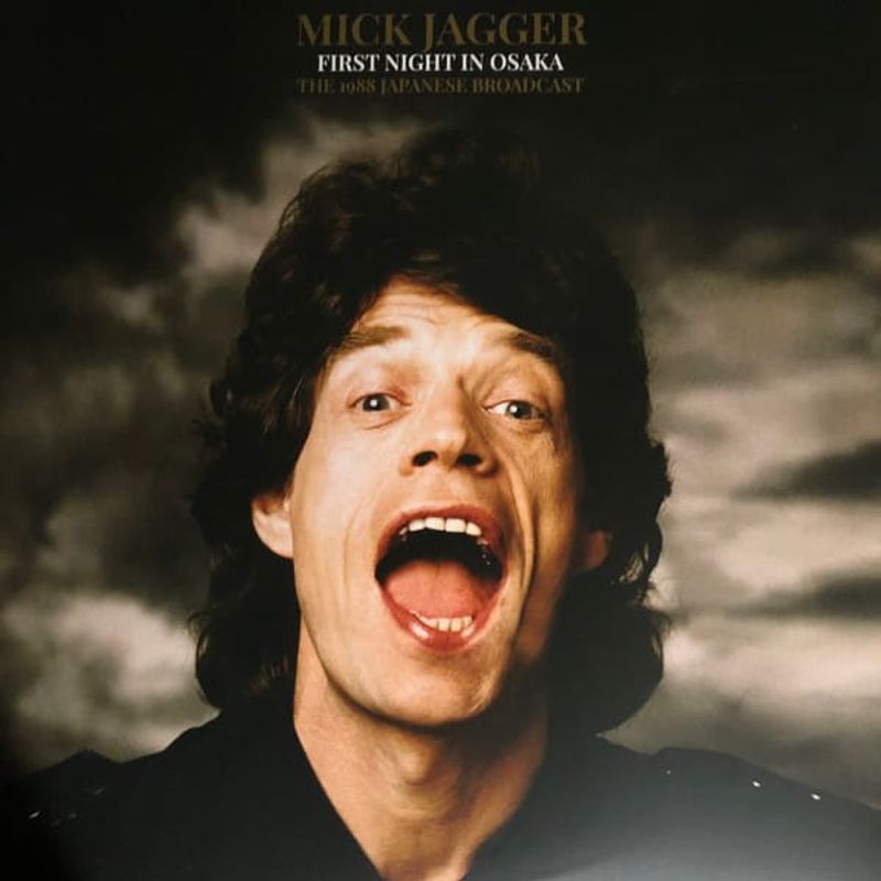 GRUPO LASER DISC - VINILO MICK JAGGER FIRST NIGHT IN OSAKA - THE 1988 JAPANESE BROADCAST 2LP