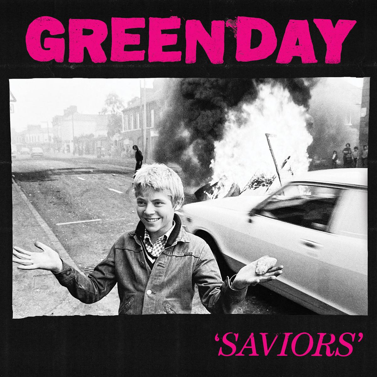 GRUPO LASER DISC - VINILO GREEN DAY SAVIORS 1LP