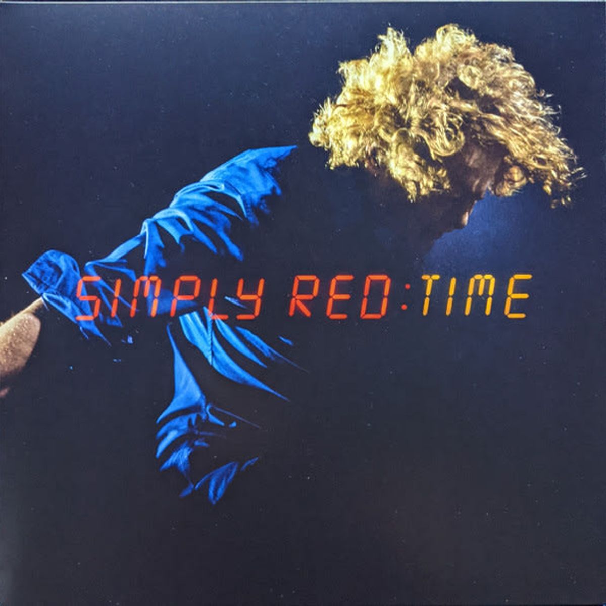 GRUPO LASER DISC - VINILO SIMPLY RED TIME 1LP