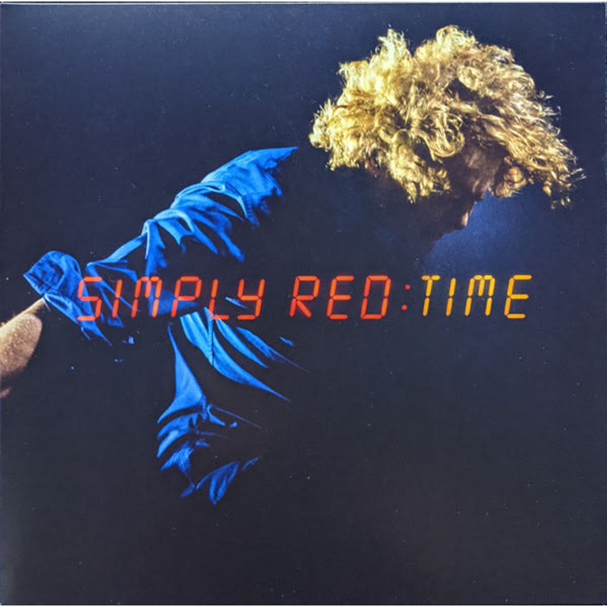 GRUPO LASER DISC - VINILO SIMPLY RED TIME 1LP