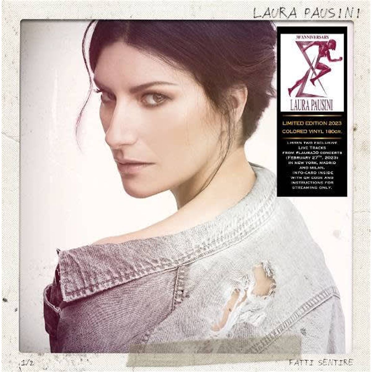 GRUPO LASER DISC - VINILO LAURA PAUSINI FATTI SENTIRE EDICION LIMITADA 2023 COLORED VINIL 2LP
