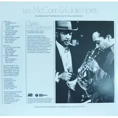GRUPO LASER DISC - VINILO LES MCCANN & EDDIE HARRIS SWISS MOVEMENT 1LP