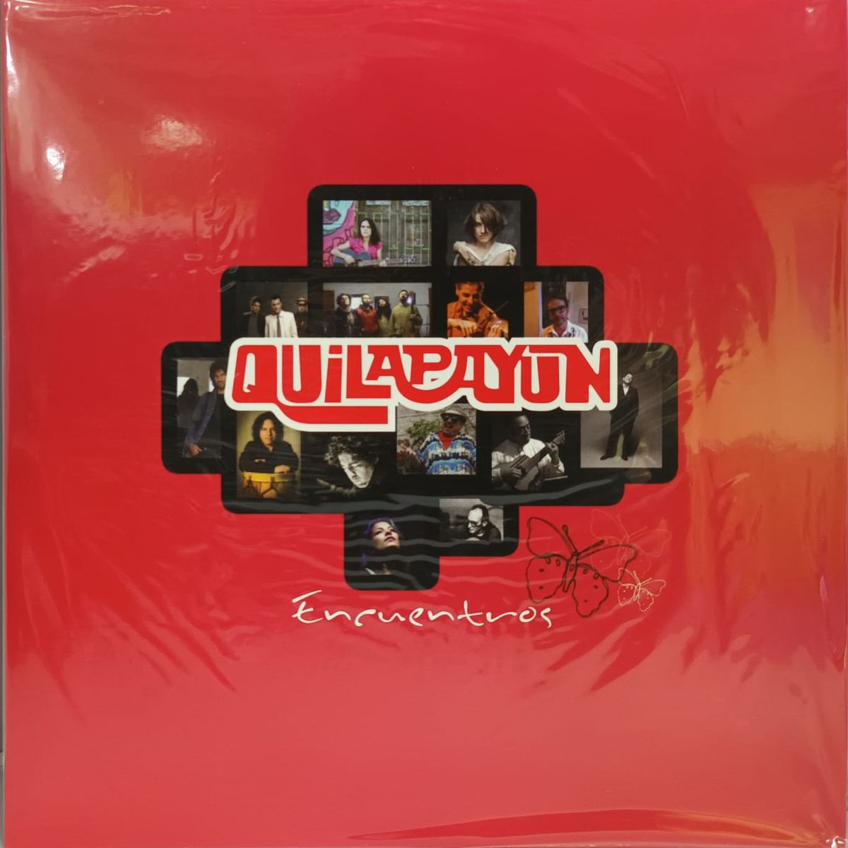 GRUPO LASER DISC - VINILO QUILAPAYUN ENCUENTROS 1LP