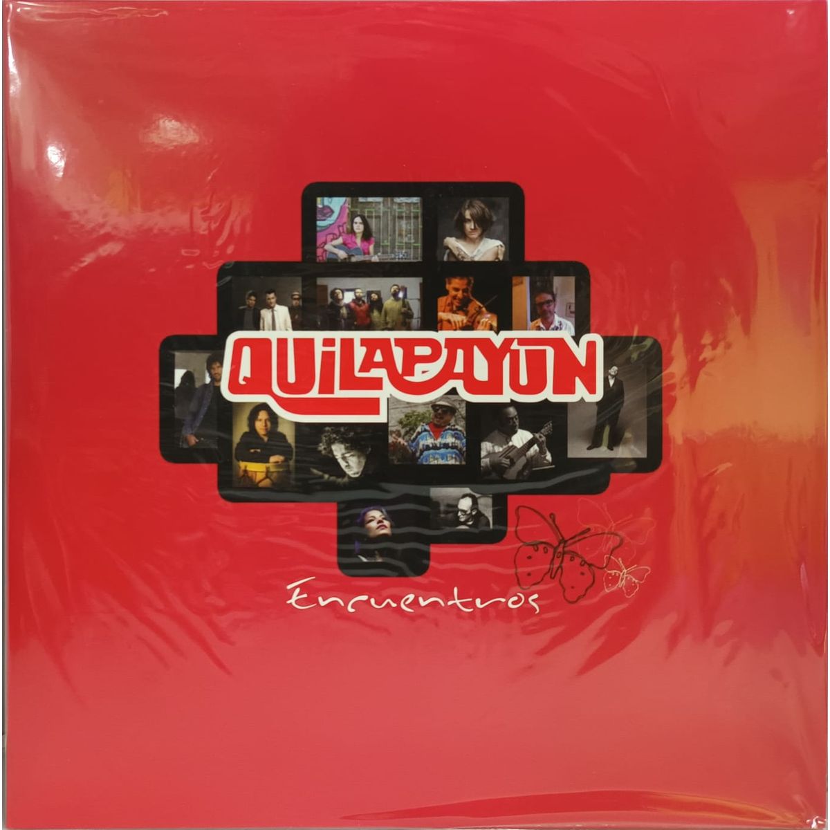 GRUPO LASER DISC - VINILO QUILAPAYUN ENCUENTROS 1LP