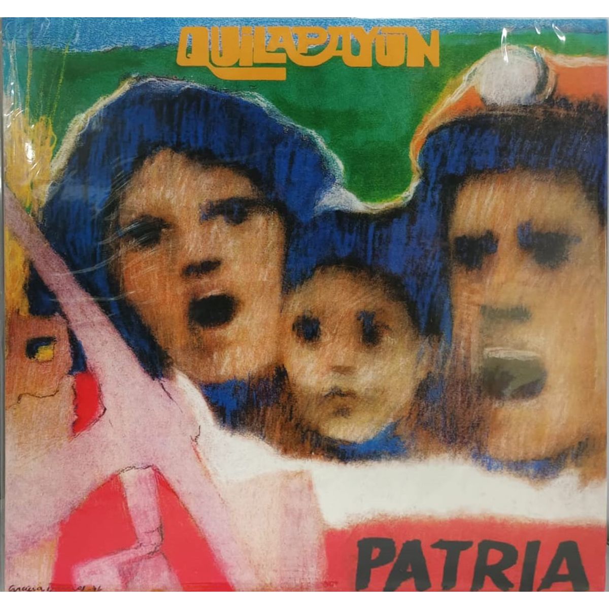 GRUPO LASER DISC - VINILO QUILAPAYUN PATRIA 1LP