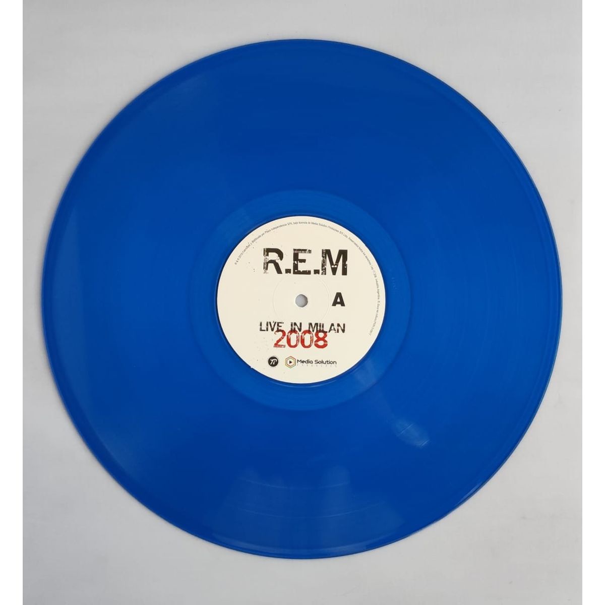 GRUPO LASER DISC - VINILO REM LIVE IN MILAN 2008 TRANS BLUE VINYL 1LP