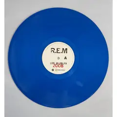 GRUPO LASER DISC - VINILO REM LIVE IN MILAN 2008 TRANS BLUE VINYL 1LP
