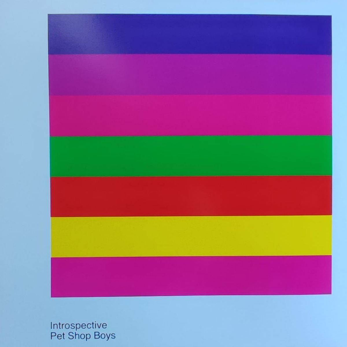 GRUPO LASER DISC - VINILO PET SHOP BOYS INTROSPECTIVE 1LP