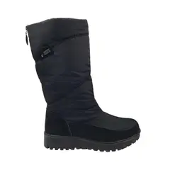 HERIEL - Bota Negra Impermeable Mujer