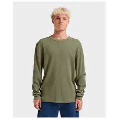 QUIKSILVER - Chaleco Nelson Ls Thermal Verde