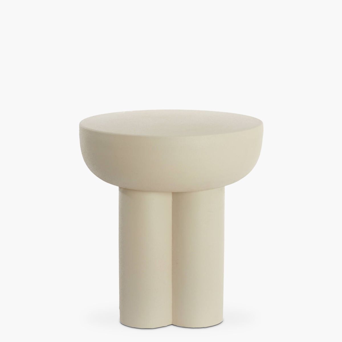 FORM DESIGN - Mesa Lateral Mikola Crema Form
