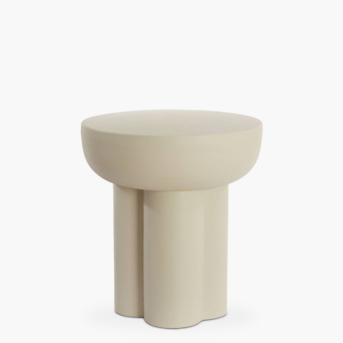 FORM DESIGN - Mesa Lateral Mikola Crema Form
