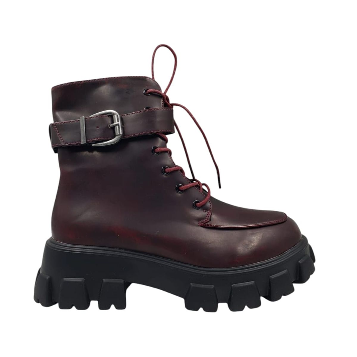 HERIEL - Botín Burdeos Plataforma Mujer