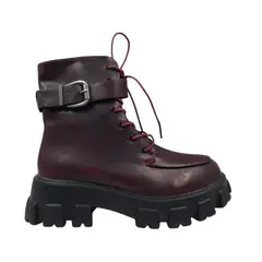 HERIEL - Botín Burdeos Plataforma Mujer