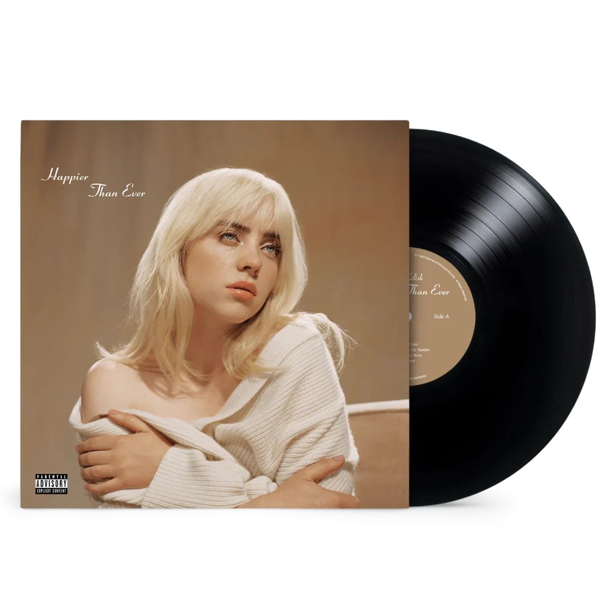 GRUPO LASER DISC - VINILO BILLIE EILISH HAPPIER THAN EVER 2LP