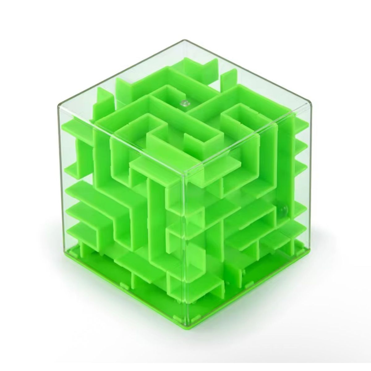 GENERICO - Cubo Laberinto 3D Sensorial Camino Bolita Juguete Ingenio