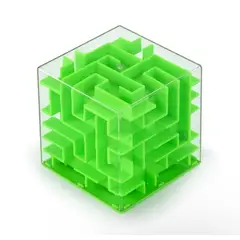 GENERICO - Cubo Laberinto 3D Sensorial Camino Bolita Juguete Ingenio