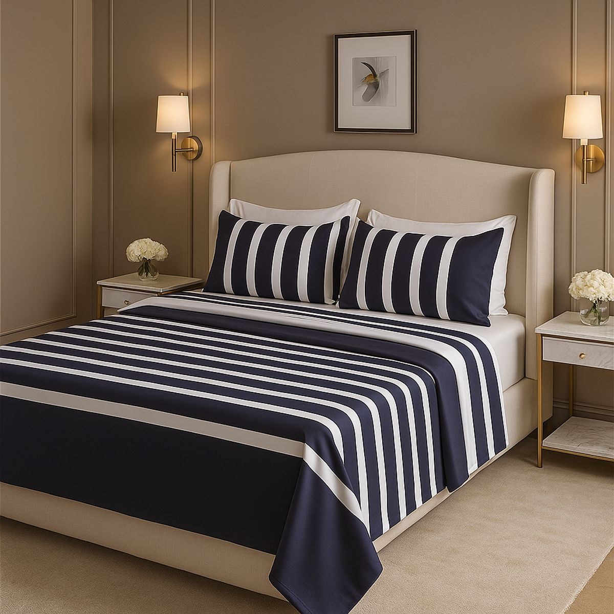 ARMONIA - Sábanas clásicas edición 762 KING 2½ P 144 hilos