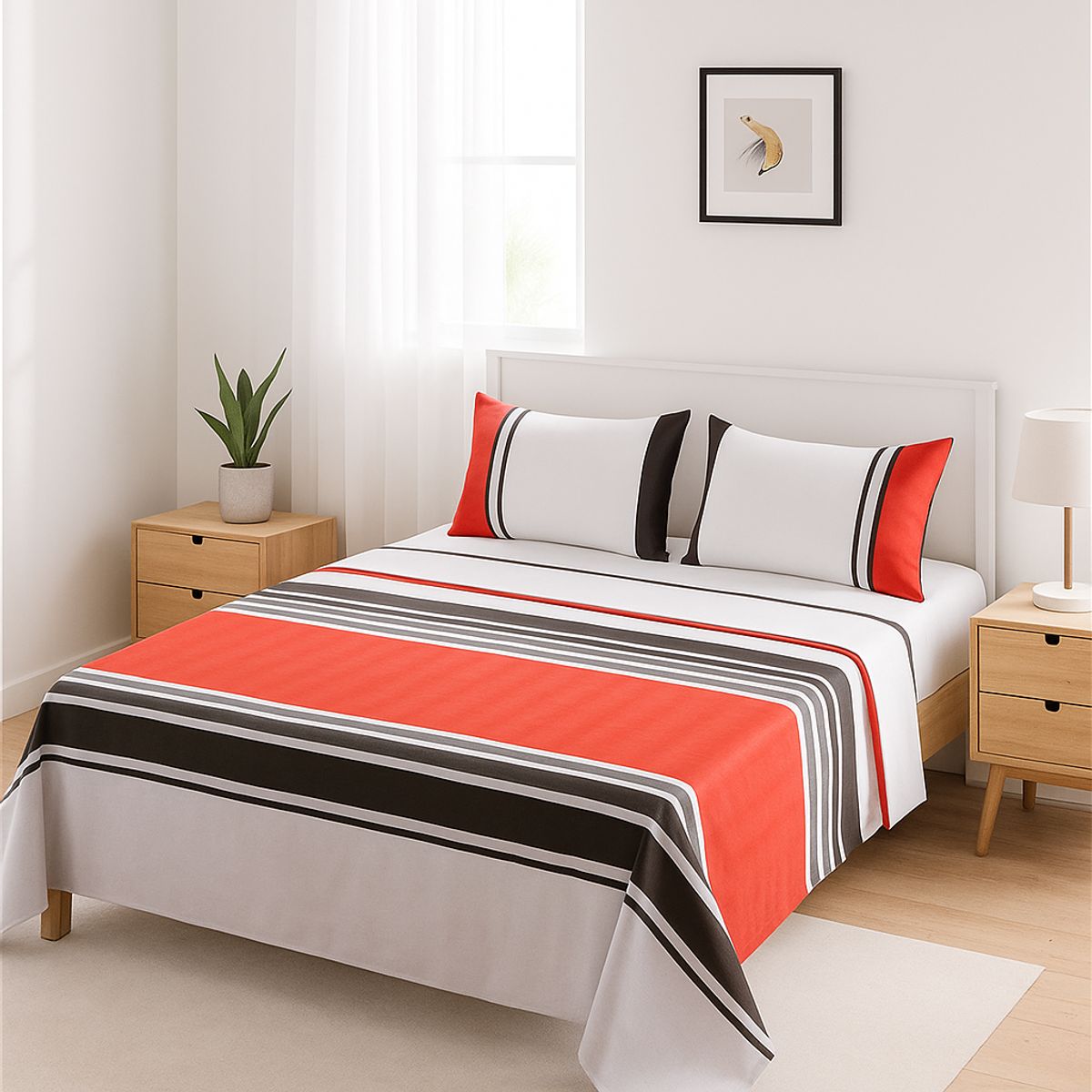 ARMONIA - estilo 767 sábanas KING 2½ P 144 hilos clásicas