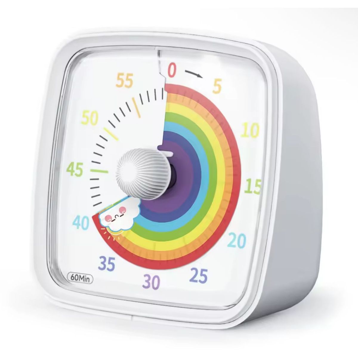 GENERICO - Temporizador Visual 60 Minutos Reloj Educativo TEA TDAH Niños