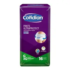 COTIDIAN - Pañales Adultos Pants Ultraprotect G/xg 16 Unids