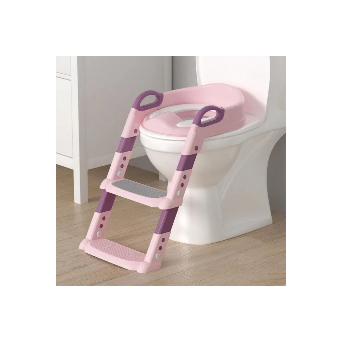 GENERICO - Asiento Escalera Adaptador De Inodoro Baño Para Niños