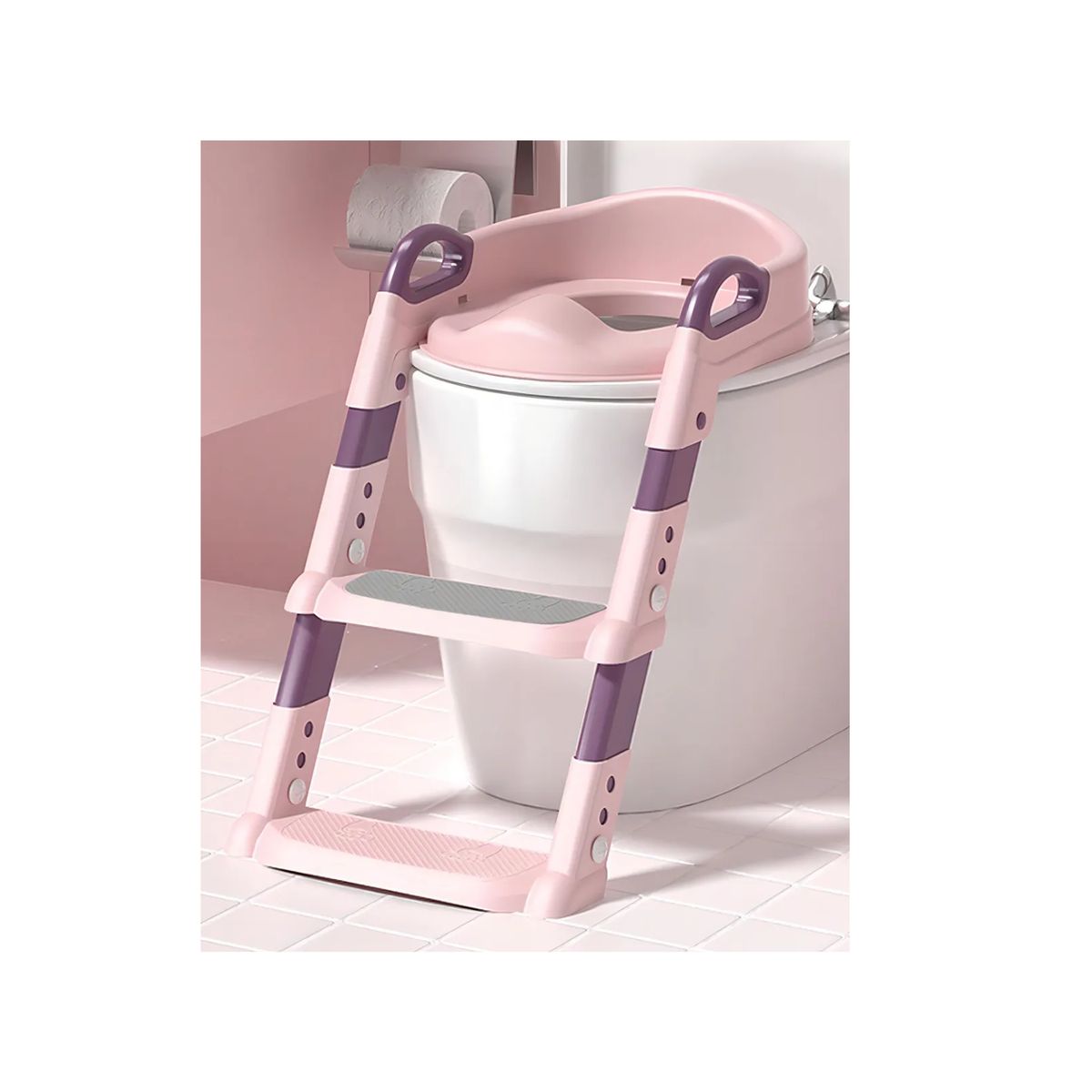 GENERICO - Asiento Escalera Adaptador De Inodoro Baño Para Niños