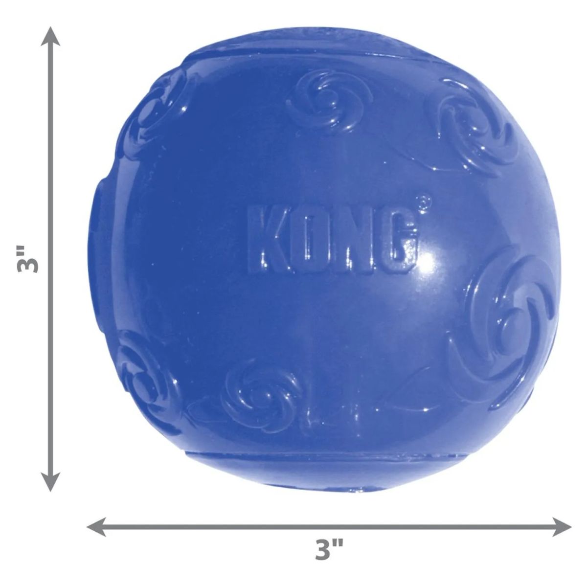 KONG - Juguete Pelota Para Perro Kong Squeezz Ball Talla L - Verde