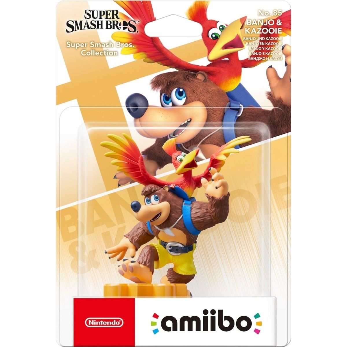 NINTENDO - Amiibo Banjo - Kazooie - Colección Smash Bros. - Sniper