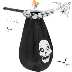 GENERICO - Bolsa Para Dulces Halloween Bolsa Dulces Fiestas Esqueleto