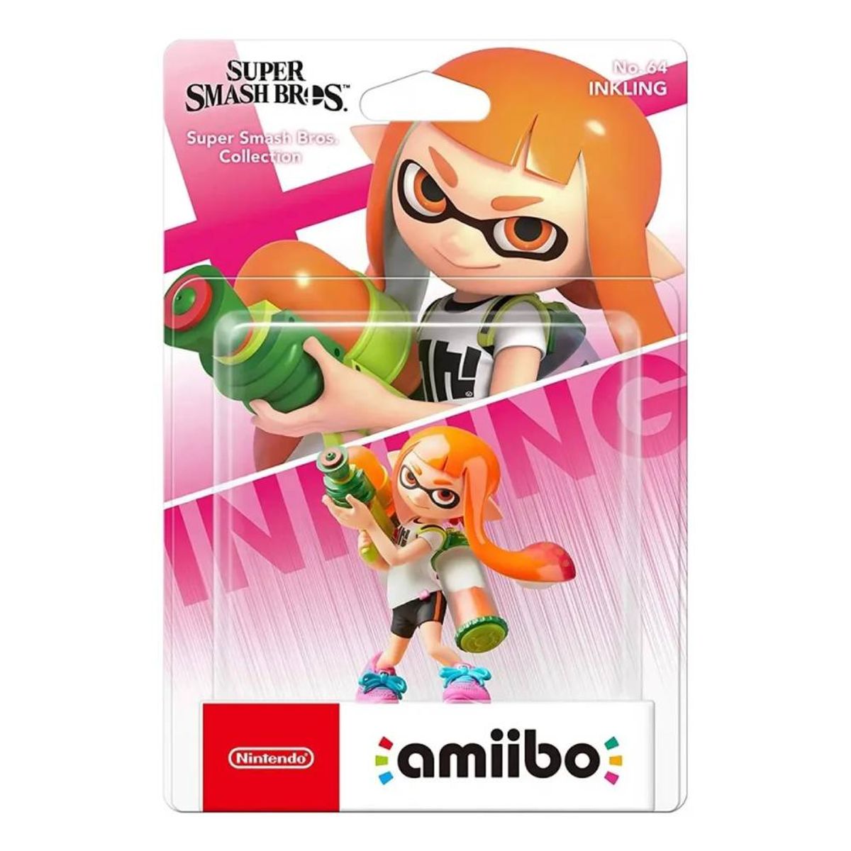 NINTENDO - Figura Amiibo Inkling Girl - Super Smash Bros - Sniper