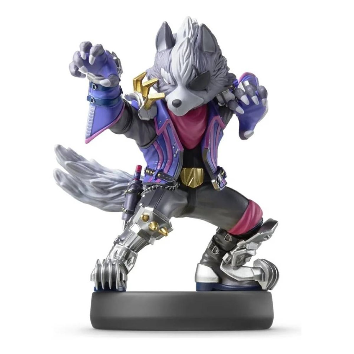 NINTENDO - Figura Nintendo Amiibo Wolf - Super Smash Bros- Sniper
