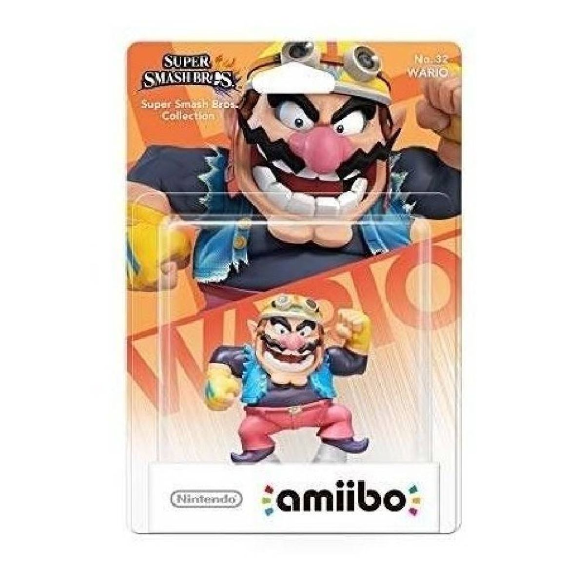 NINTENDO - Figura Nintendo Amiibo Wario - Super Smash Bros - Sniper