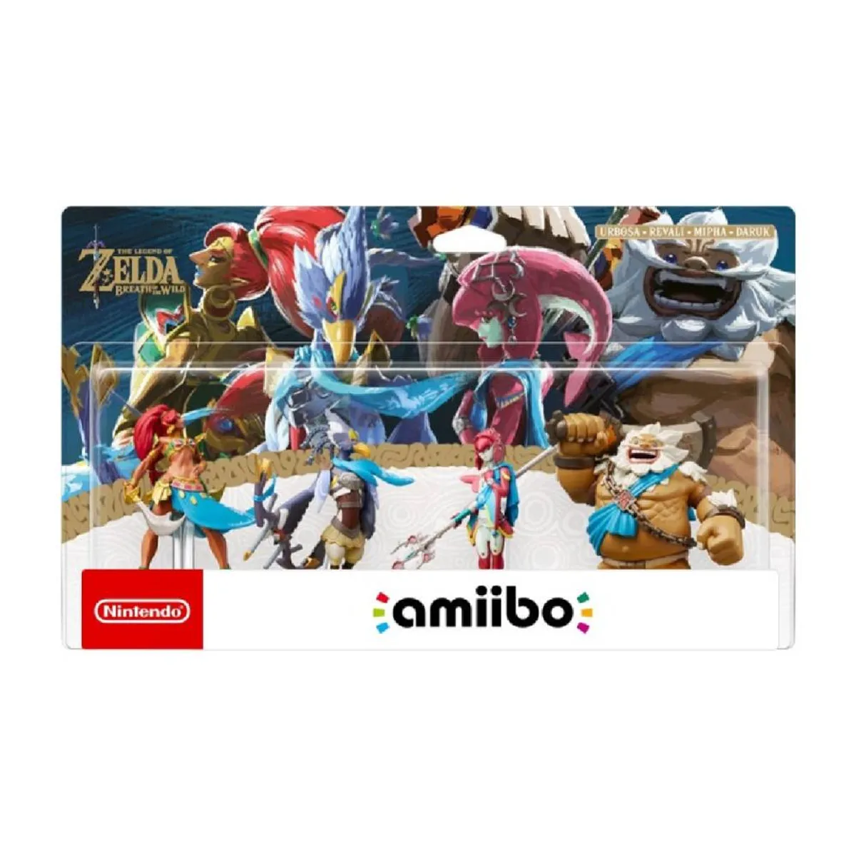 NINTENDO - Figura Amiibo Daruk Mipha Revali Urbossa - Zelda -  Sniper