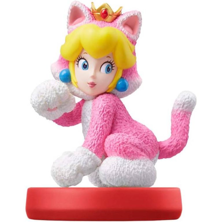 NINTENDO Amiibo Peach Cat - Colección Mario 3d World - Sniper