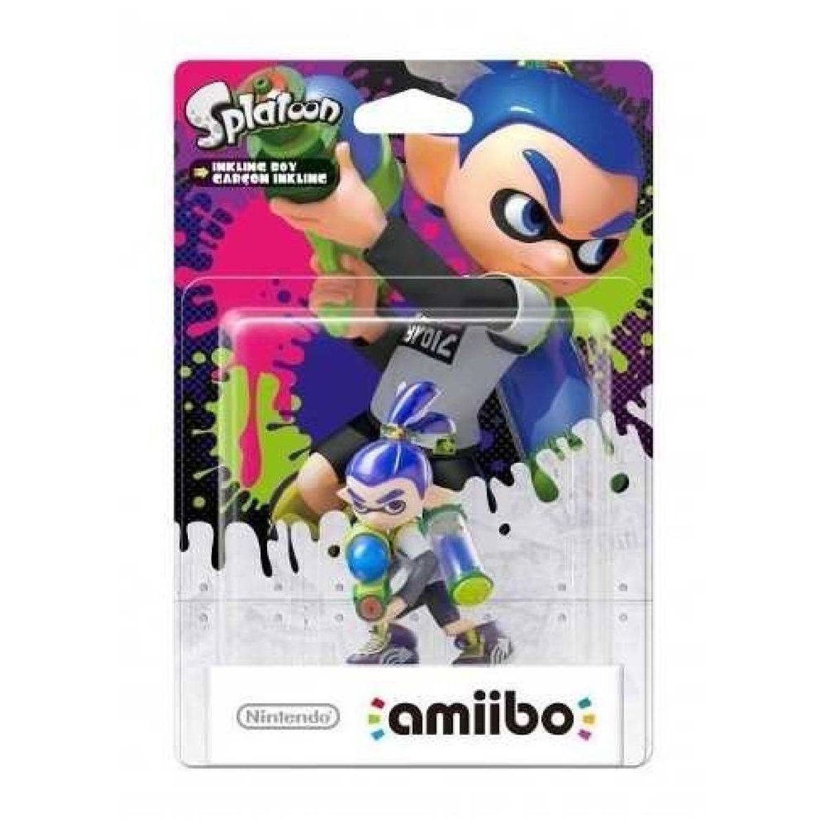 NINTENDO - Figura Amiibo Inkling Boy - Super Smash Bros - Sniper
