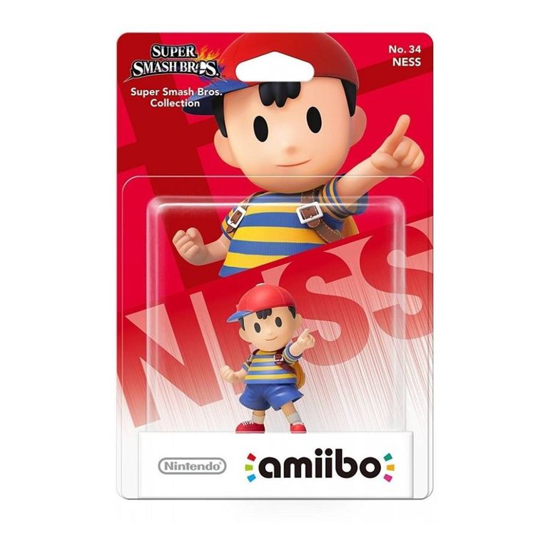 NINTENDO Figura Amiibo Ness - Super Smash Bros - Sniper
