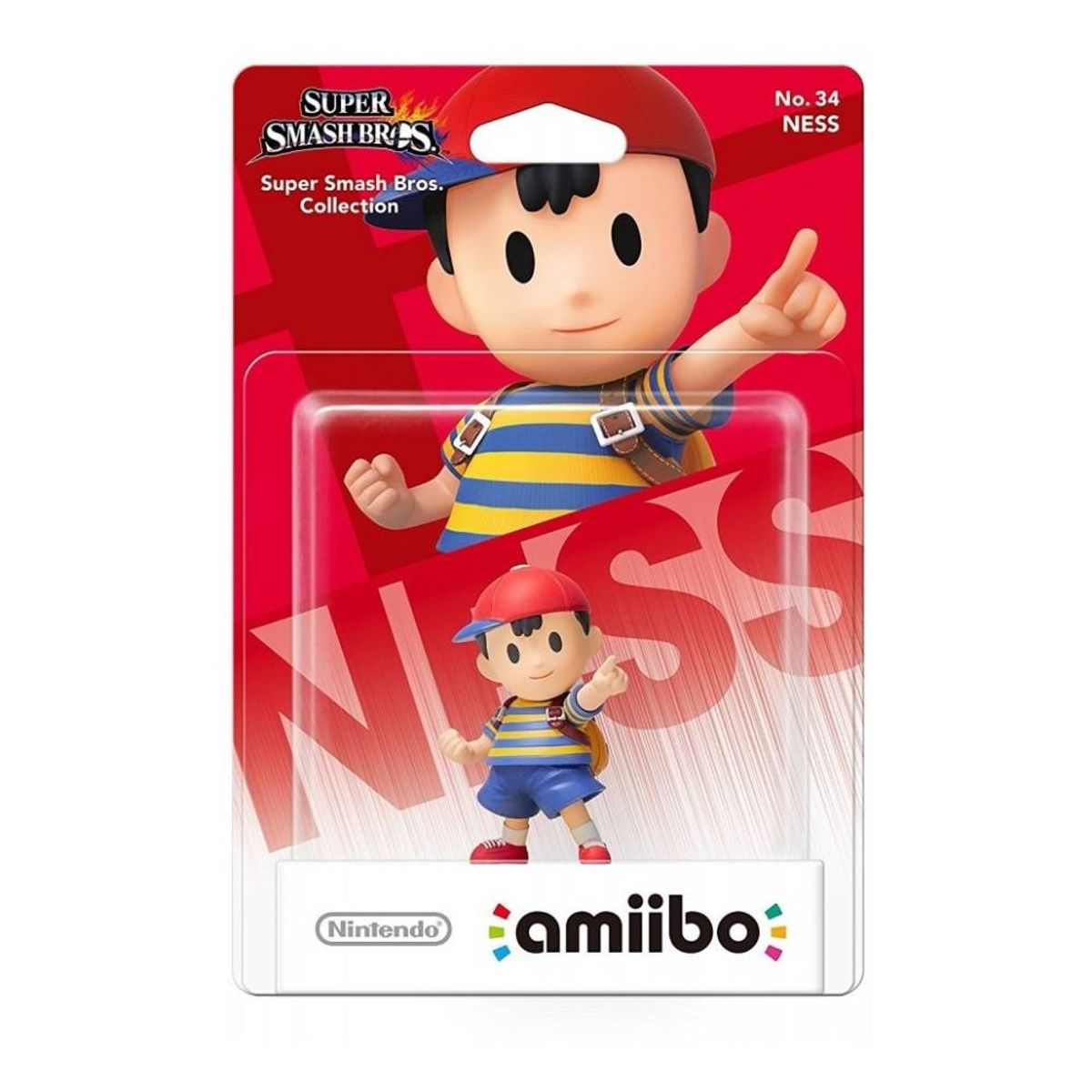 NINTENDO - Figura Nintendo Amiibo Ness - Super Smash Bros - Sniper