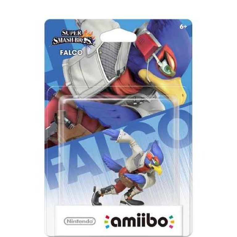 NINTENDO Figura Amiibo Falco - Super Smash Bros - Sniper