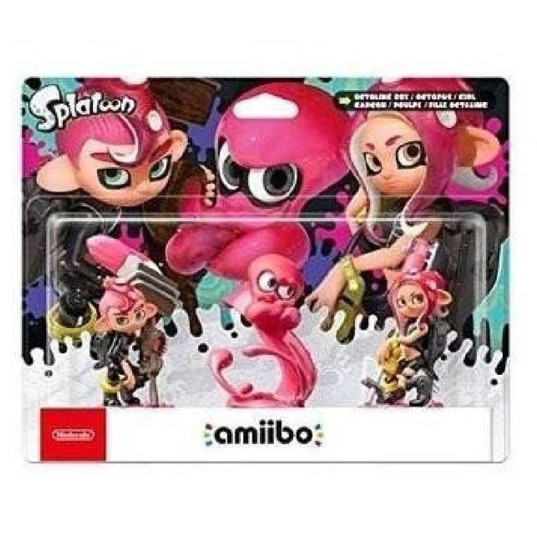 NINTENDO Figura Amiibo Octoling Chico Chica Pulpo - Splatoon - Sniper