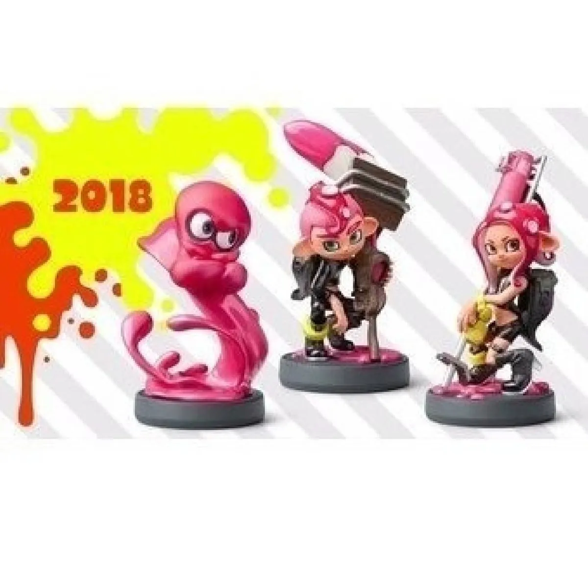 NINTENDO - Figura Amiibo Octoling Chico Chica Pulpo - Splatoon - Sniper