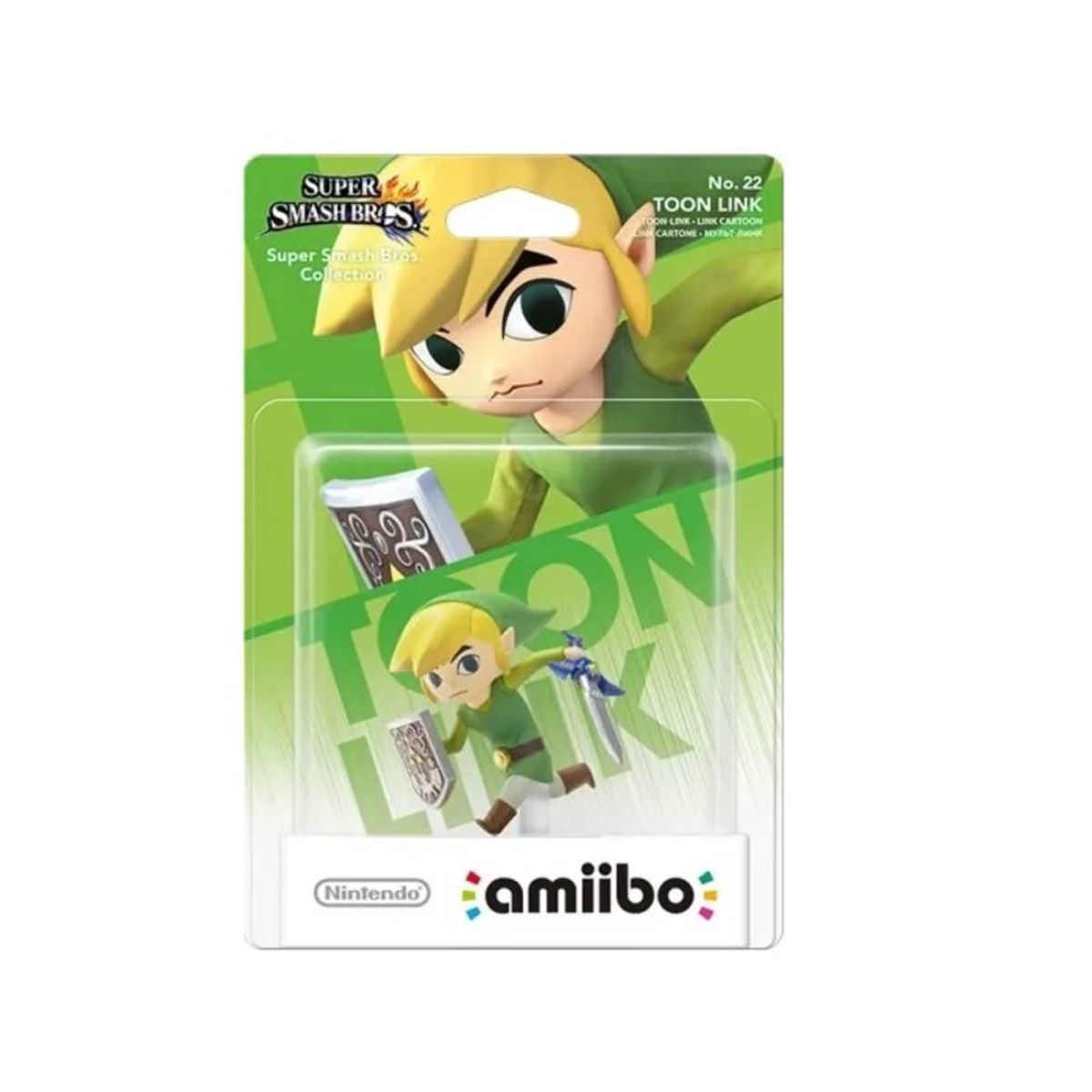 NINTENDO - Figura Nintendo Amiibo Toon Link - Super Smash Bros - Sniper
