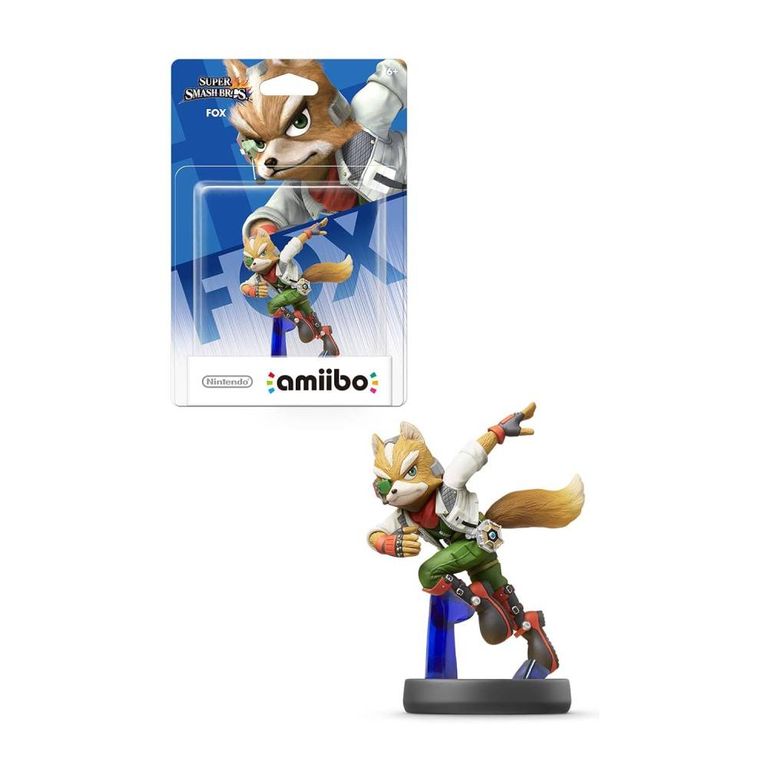 NINTENDO Figura Amiibo Fox - Super Smash Bros - Sniper