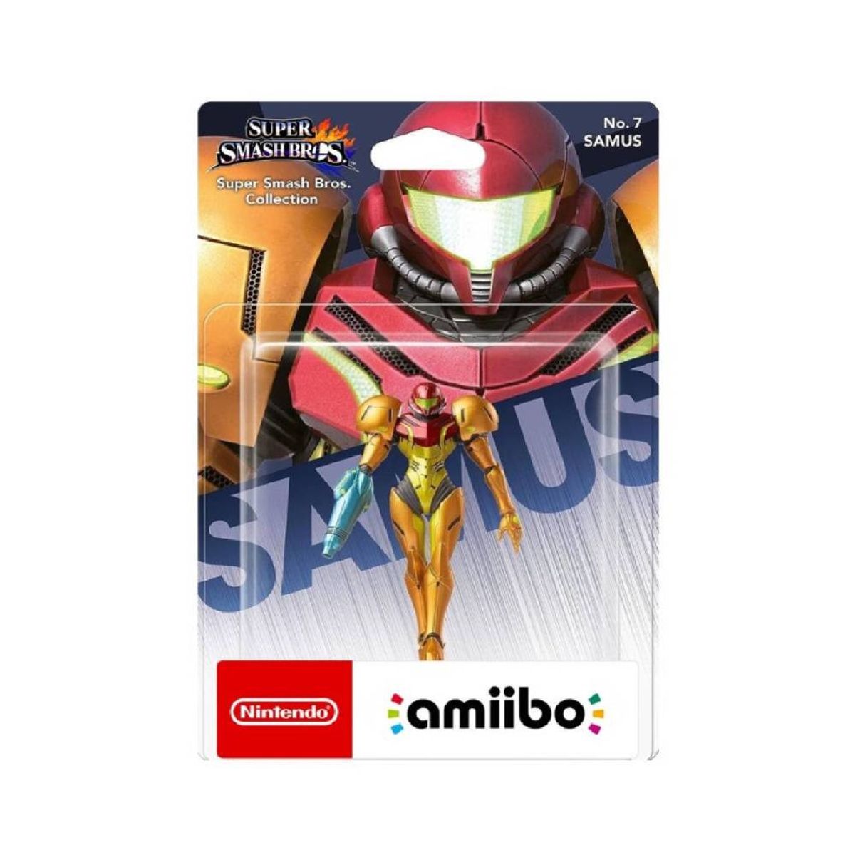 NINTENDO - Figura Nintendo Amiibo Samus - Super Smash Bros - Sniper