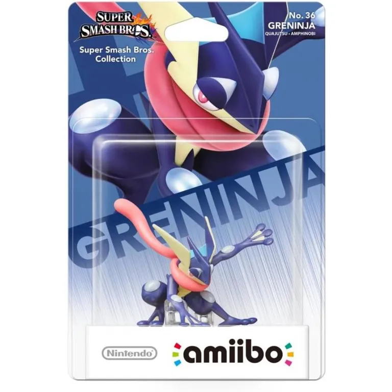 NINTENDO Figura Amiibo Greninja - Super Smash Bros - Sniper