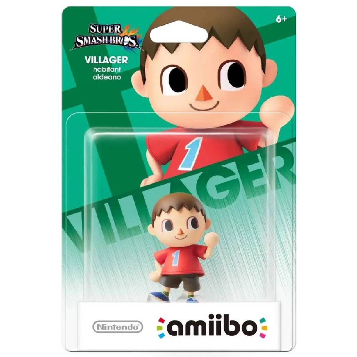 NINTENDO - Figura Nintendo Amiibo Aldeano - Super Smash Bros - Sniper