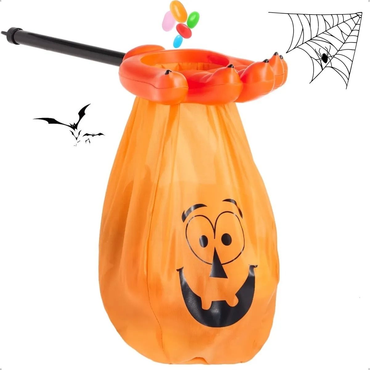 GENERICO - Bolsa Para Dulces Halloween Bolsa Dulces Fiestas calabaza
