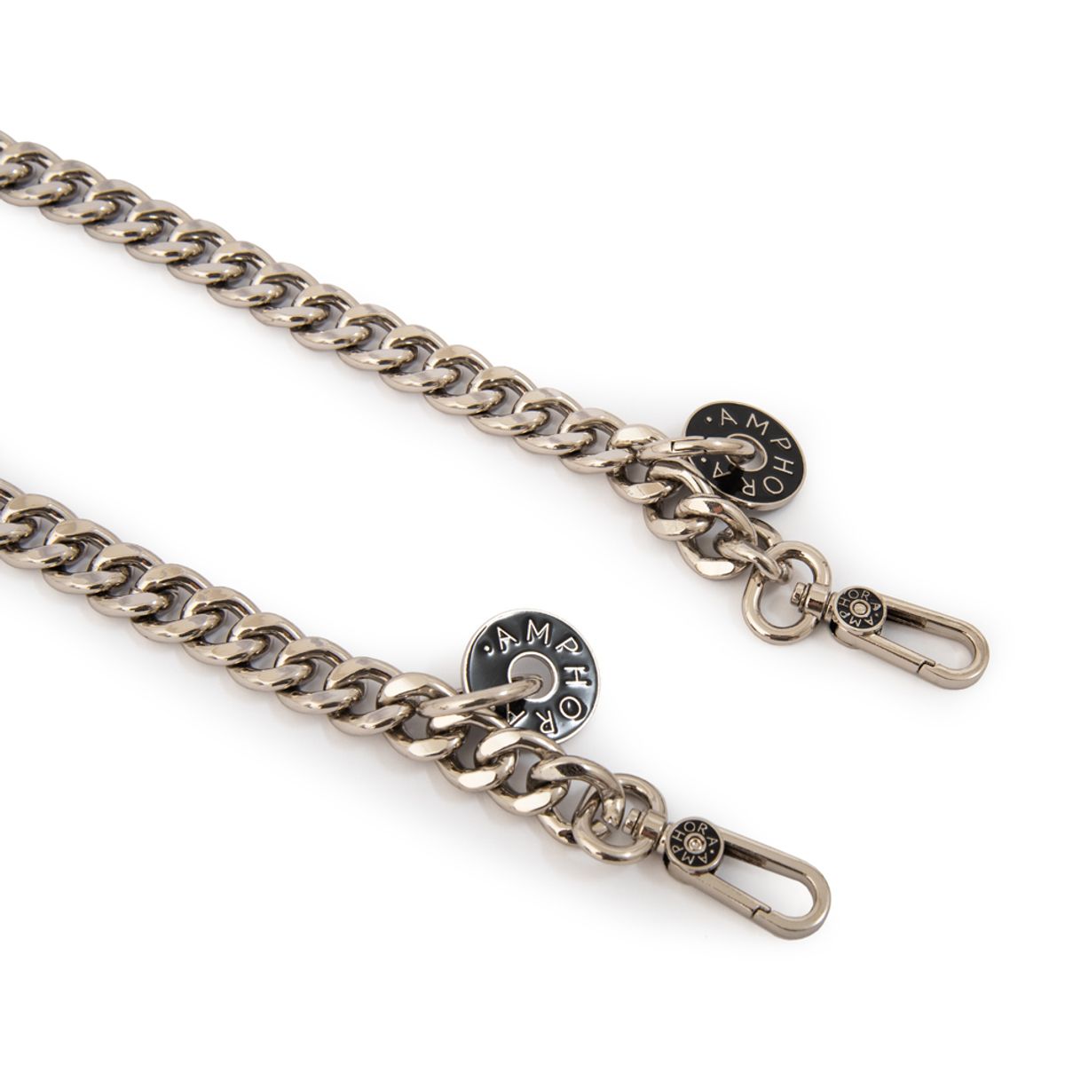 AMPHORA - Longstrap nina plateado